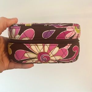 Vera Bradley jewelry case great for travel! Retired Purple Punch pattern